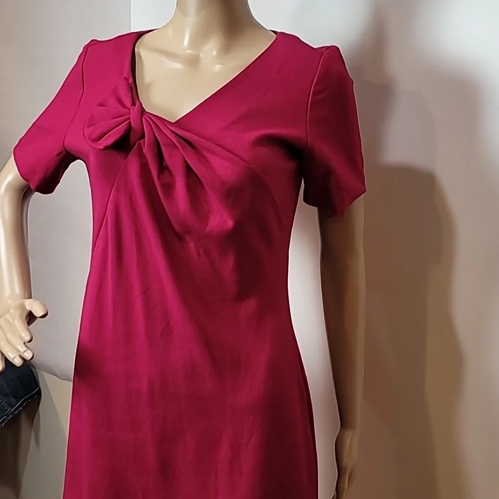 Armani Collezioni Pink Raspberry Dress